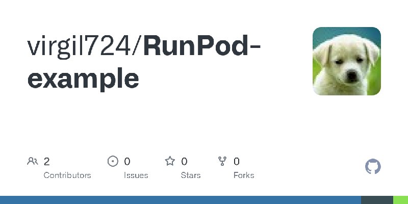 GitHub - virgil724/RunPod-example